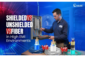 Shielded vs Unshielded vs Fiber in High EMI Environments