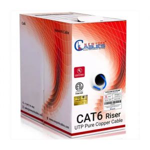 Cat6 Riser UTP Solid Copper 1000ft Ethernet Cable UL/ETL Listed And TAA Compliant