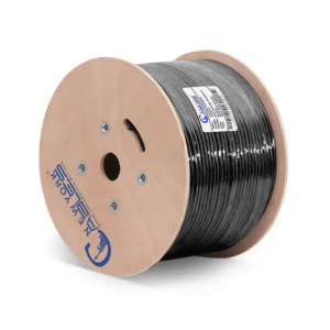 Cat6a Plenum Bare Copper Wooden Spool 1000ft
