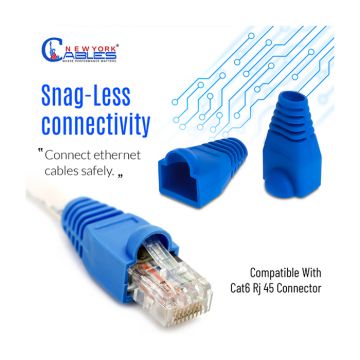 RJ45 Soft Plastic Connector Boots