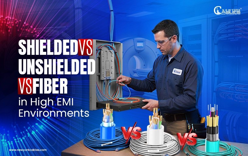 Shielded vs Unshielded vs Fiber in High EMI Environments