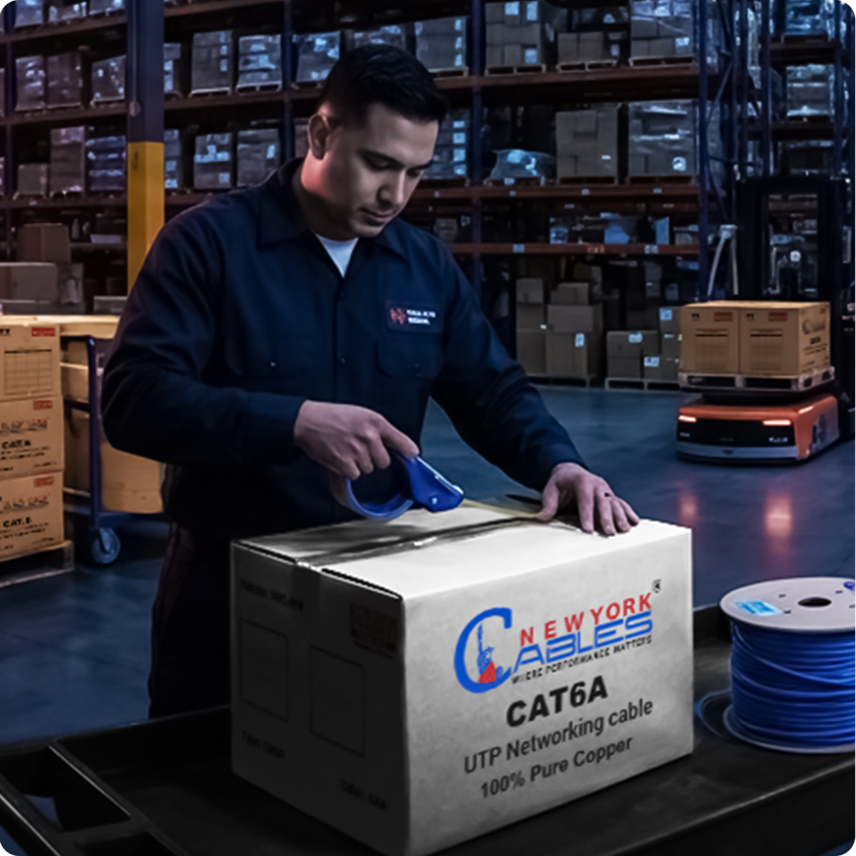 Premium Ethernet Cables Packaging